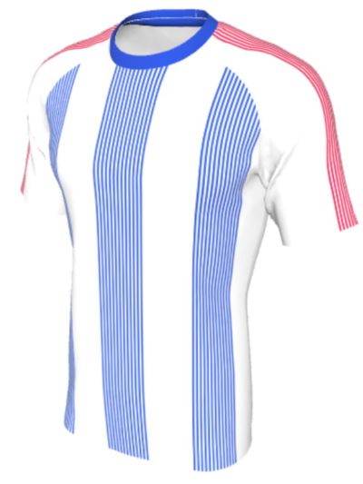 Maglia Padel Maschile Grafica Definita Personalizzabile - Stile 004