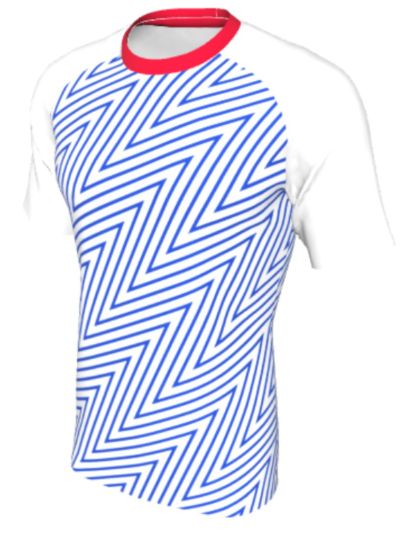 Maglia Calcio Grafica Definita Personalizzabile - Stile 019