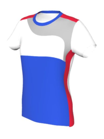 Maglia Padel Femminile Grafica Definita Personalizzabile - Stile 002