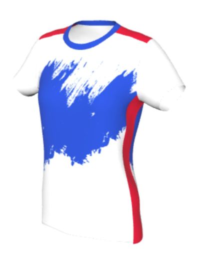 Maglia Fitness Femminile Grafica Definita Personalizzabile - Stile 005