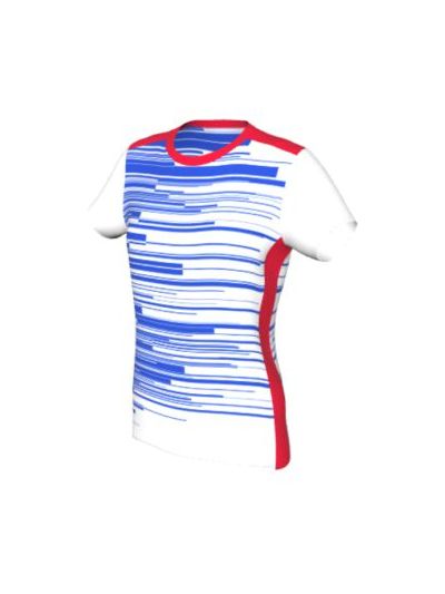 Maglia Volley Femminile Grafica Definita Personalizzabile - Stile 009