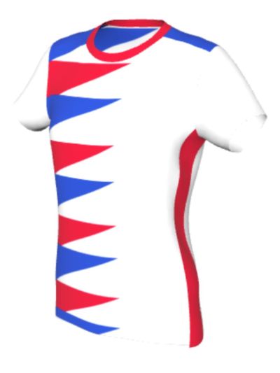 Maglia Volley Femminile Grafica Definita Personalizzabile - Stile 014