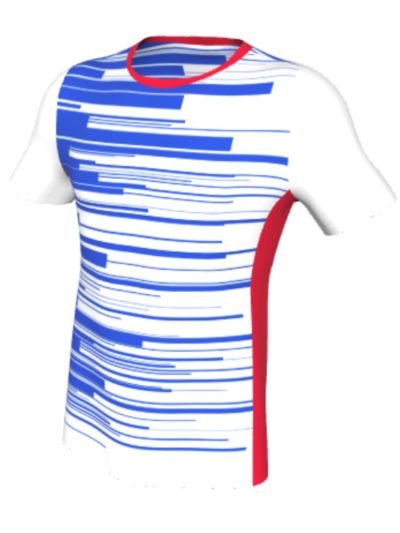 Maglia Calcio Grafica Definita Personalizzabile - Stile T002