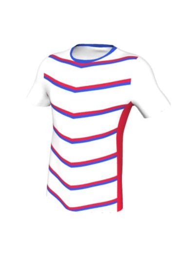 Maglia Padel Grafica Definita Personalizzabile - Stile T014