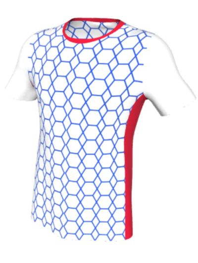 Maglia Padel Grafica Definita Personalizzabile - Stile T020