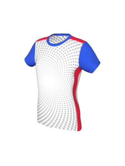Maglia Volley Femminile Grafica Definita Personalizzabile - Stile 001