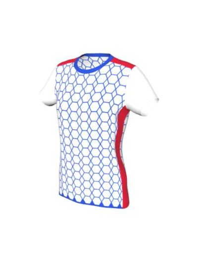 Maglia Running Femminile Grafica Definita Personalizzabile - Stile 006