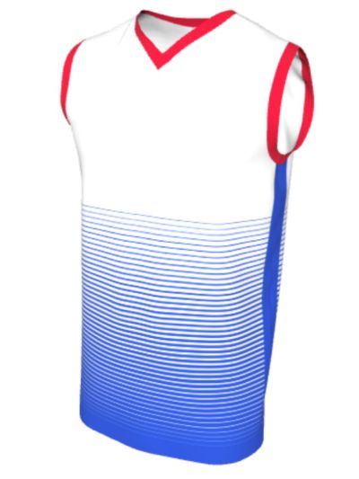 Canotta Basket Maschile Grafica Definita Personalizzabile - Stile 006