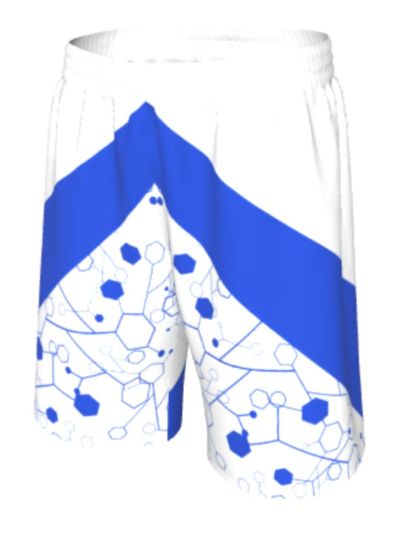 Pantaloncino Basket Maschile Grafica Definita Personalizzabile - Stile 007