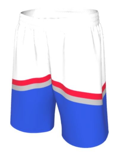 Pantaloncino Basket Maschile Grafica Definita Personalizzabile - Stile 008