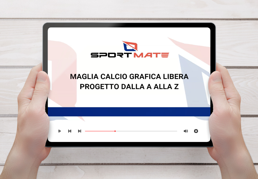 CREARE IN 1 MINUTO UNA MAGLIA DA CALCIO CON GRAFICA LIBERA